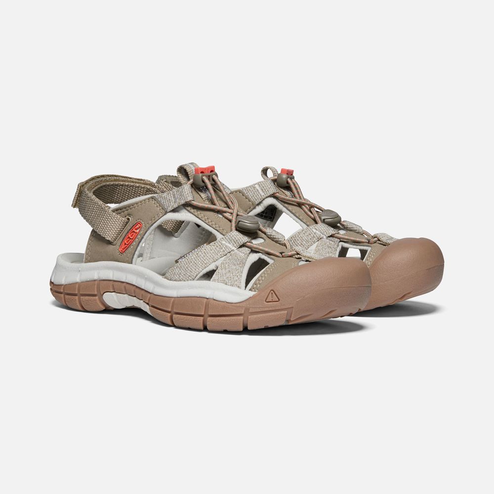 Keen Sandaal Dames Beige/Koraal - Ravine H2 - 51209-DFOV